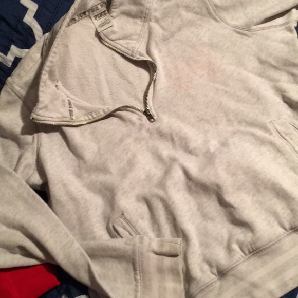 PINK quarter zip sweatshirt - Picture 2 of 2